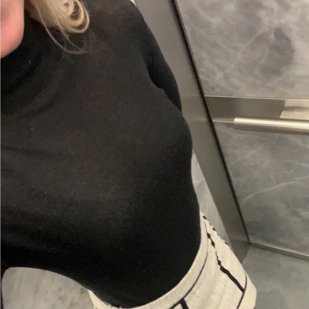 Black zara turtleneck